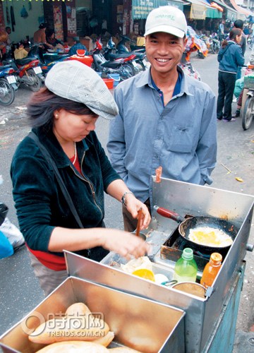 情比法國面包堅