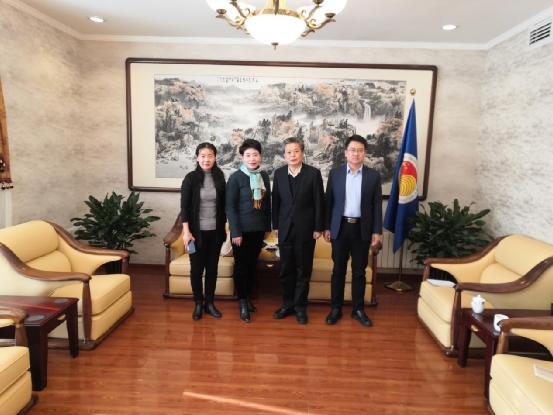 ACC Secretary-General Chen Dehai Met with Deputy Director of Yunnan Radio & TV Station International Channel