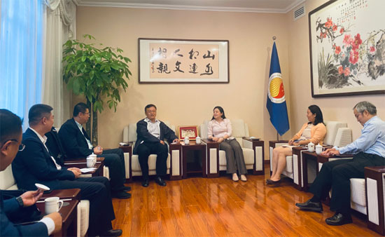 ACC Representatives Met with Deputy Director General of Foreign Affairs Office of Jilin Province