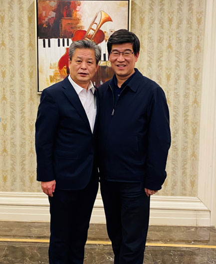 ACC Secretary-General Chen Dehai Met with Secretary of the CPC Dezhou Municipal Committee