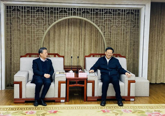 ACC Secretary-General Chen Dehai Met with Director-General of the Foreign Affairs Office of Shandong Province