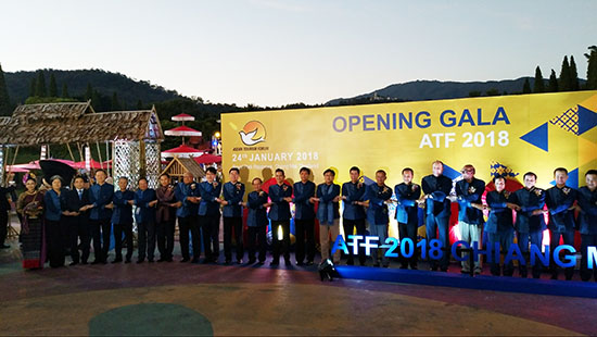 The Opening Ceremony of the 37th?ASEAN Tourism Forum Held in Chiang Mai