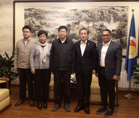 President of China International Publishing Group Visited ACC