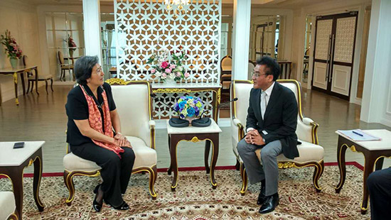 ACC Secretary-General Met with Deputy Permanent Secretary of Ministry of Commerce of Thailand