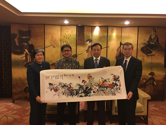 Vice Governor of Gansu Province Met with ACC Secretary-General and Malaysian Ambassador