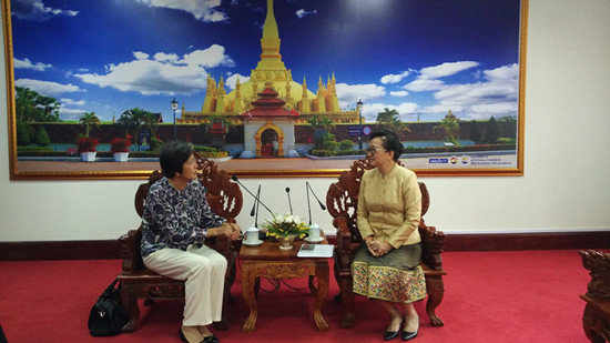 ACC Secretary-General Paid Courtesy Call on Minister of Industry and Commerce of Laos