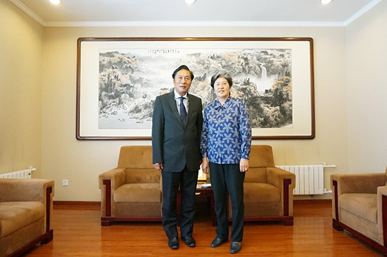 ACC Secretary-General Met with Director of Institute of Foreign Affairs of Lao PDR 