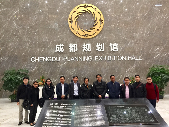 The Delegation of ASEAN Committee in Beijing Visited Chengdu City