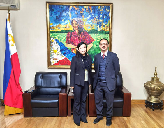 ACC Representative Met with DCM of Philippine Embassy