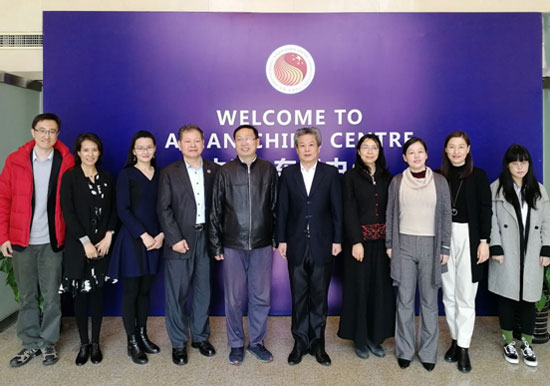 ACC Secretary-General Chen Dehai Met with Officials of CCPIT