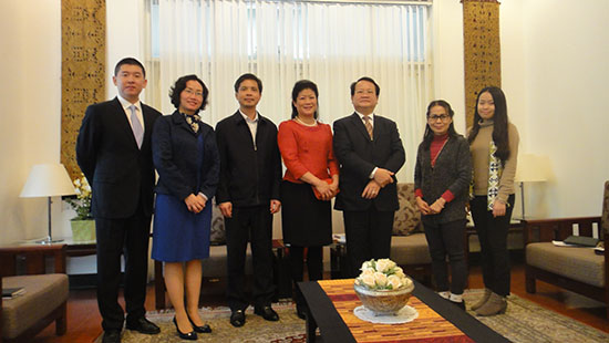 Guilin Delegation Meet with ASEAN Embassies