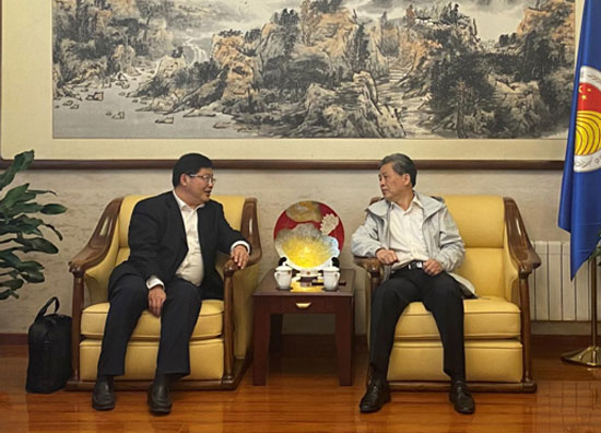 ACC Secretary-General Chen Dehai Met with Deputy Director-General of Foreign Affairs Office of Shandong Provincial People’s Government