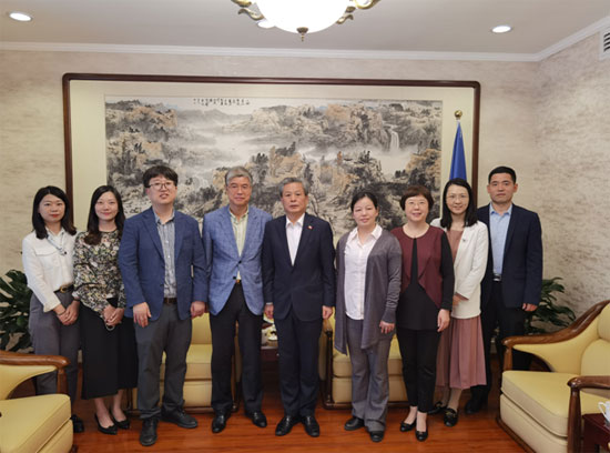 ACC Secretary-General Chen Dehai met with Minister-Counsellor of the Embassy of the ROK in China and Director of the Korean Cultural Centre in China