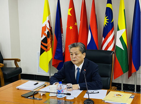 ACC Secretary-General Chen Dehai Attended the Closing Ceremony of the 2021 Teachers Training for Local Chinese Teachers in Indonesia’s Universities