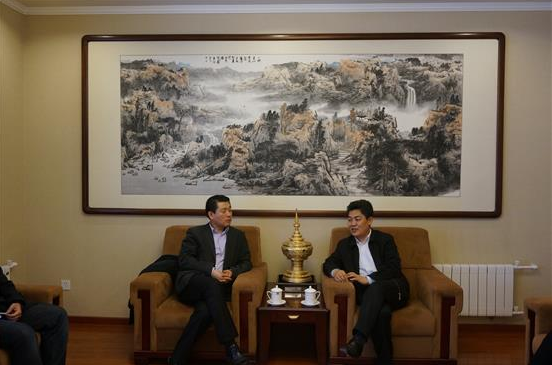 Secretary-General Ma Mingqiang Met with Official of Tianjin Municipal Government 