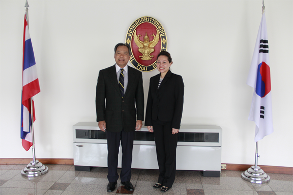 IPRD Director of ACC Paid a Courtesy Call on Ambassador of Thailand to the Republic of Korea