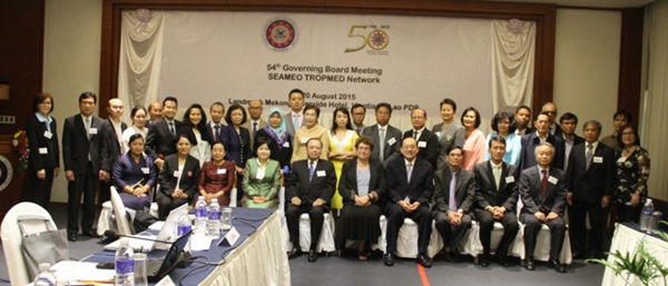 ACC Participated in the SEAMEO TROPMED Network 54th Governing Board Meeting in Laos