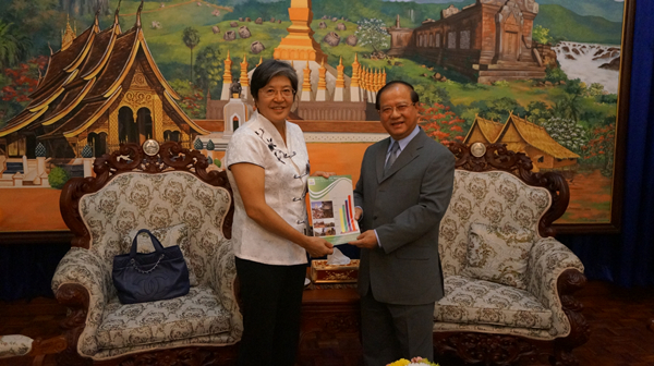 ACC Secretary-General Met with Minister of Information, Culture and Tourism and Vice Minister of Education and Sports of Laos