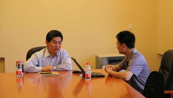 Secretary-General Ma Mingqiang Was Interviewed By Nanfang Daily