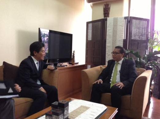 Secretary-General Ma Mingqiang Paid an Official Call on Foreign Affairs Ministry of Indonesia