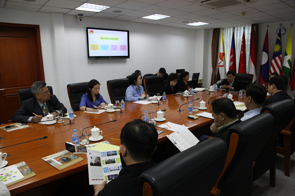 Secretary-General Ma Mingqiang Received Joint Interview by ASEAN Journalists and Reporters